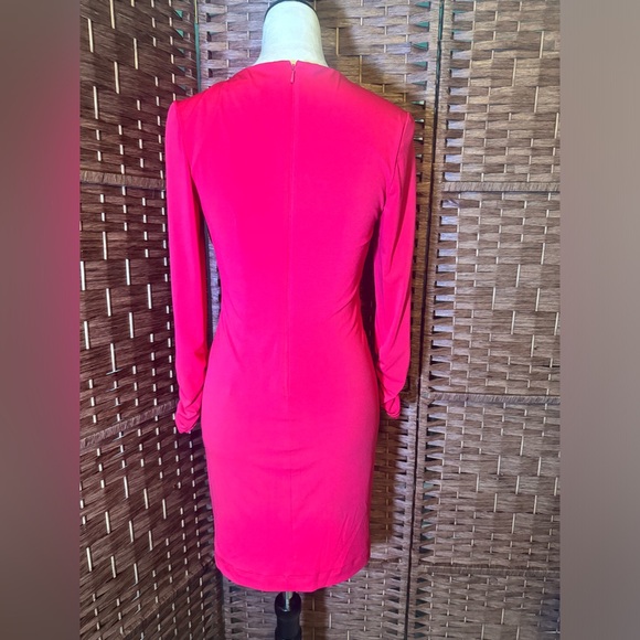 Tadashi Collection Dress Small V Neck Business Cocktail Vacation Formal - Picture 8 of 12